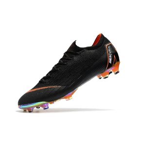Nike Mercurial Vapor 12 Elite FG Kopačky Dámské – Černá oranžový